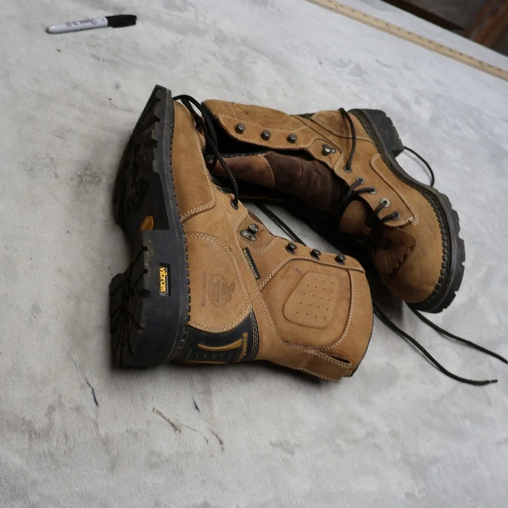 Georgia Boot Men 9M Logger Boot Brown 8